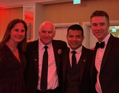 Amanda Schwer: Spent Saturday night at the Let's Be Frank About Cancer gala raising money for brilliant, kind and inspiring Sumanta K. Pal