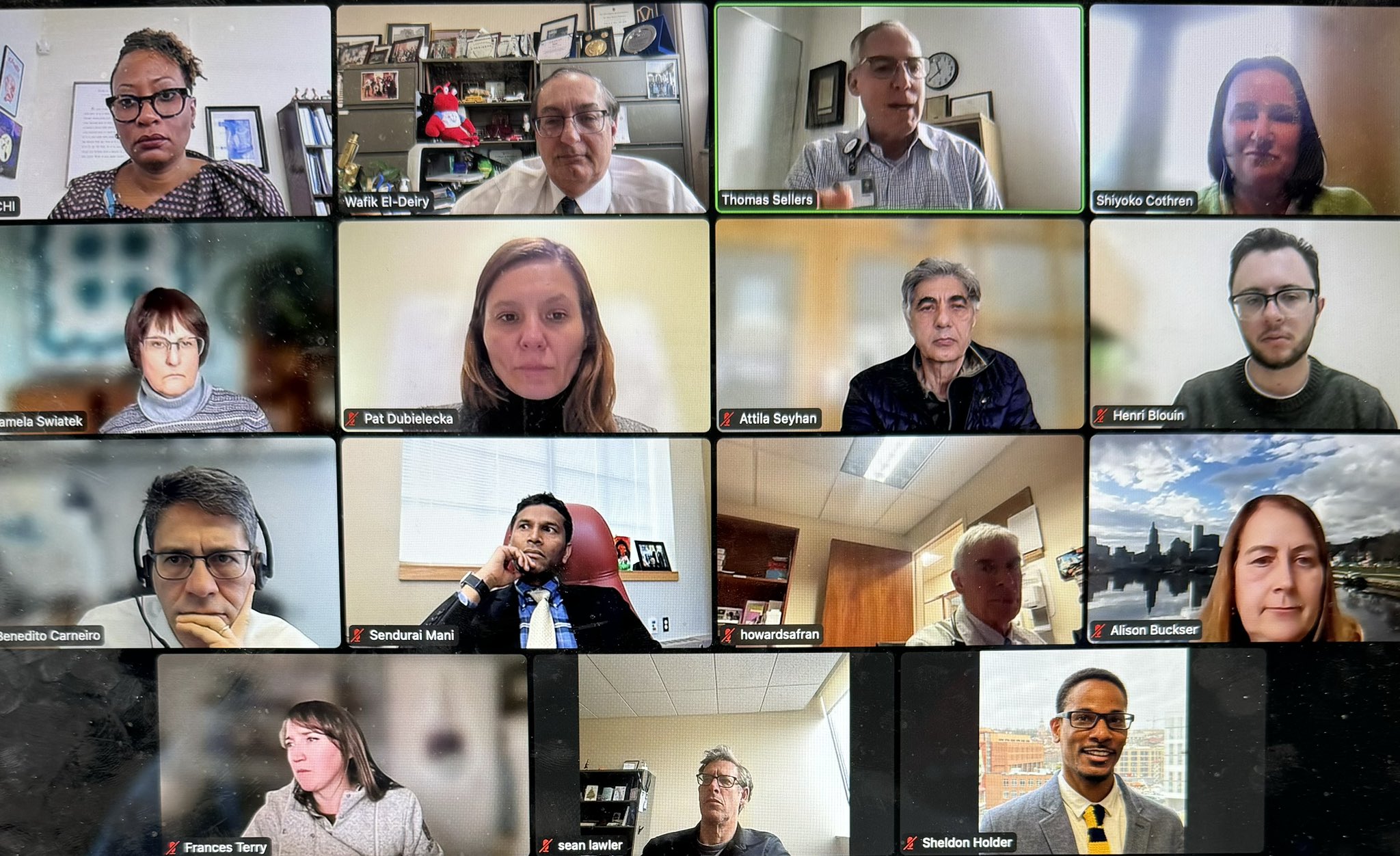 Wafik S. El-Deiry: Excellent Legorreta Cancer Center leadership advisory meeting