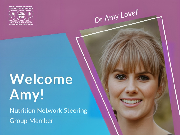 Congratulations to Dr. Amy Lovell on joining the Nutrition Network Steering Group - SIOP
