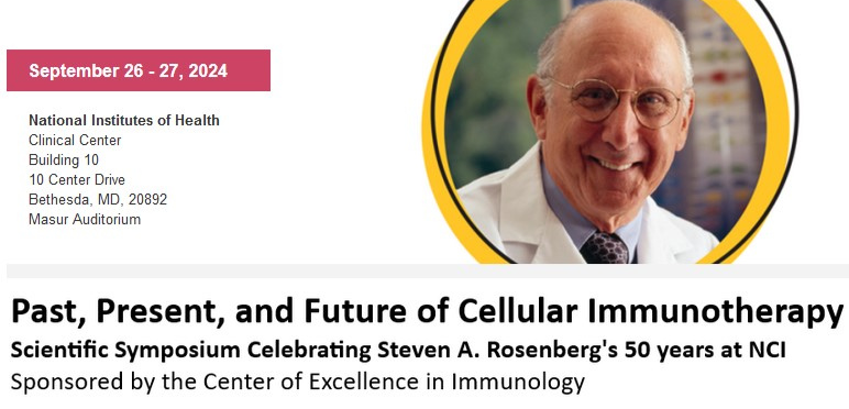 Join the NCI Center for Cancer Research at the Past, Present, and Future of Cellular Immunotherapy - Society for Immunotherapy of Cancer