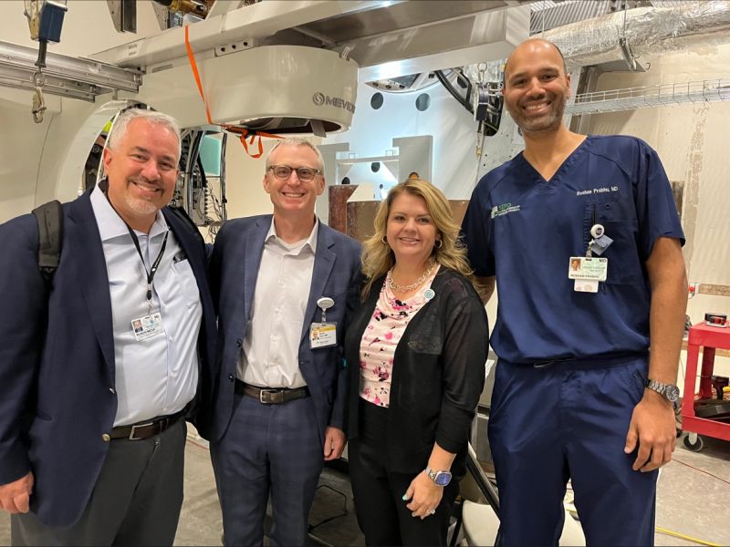 Ruben Mesa: As the first proton beam therapy center for the Carolinas the impact will be profound for the patients across the Piedmont and beyond