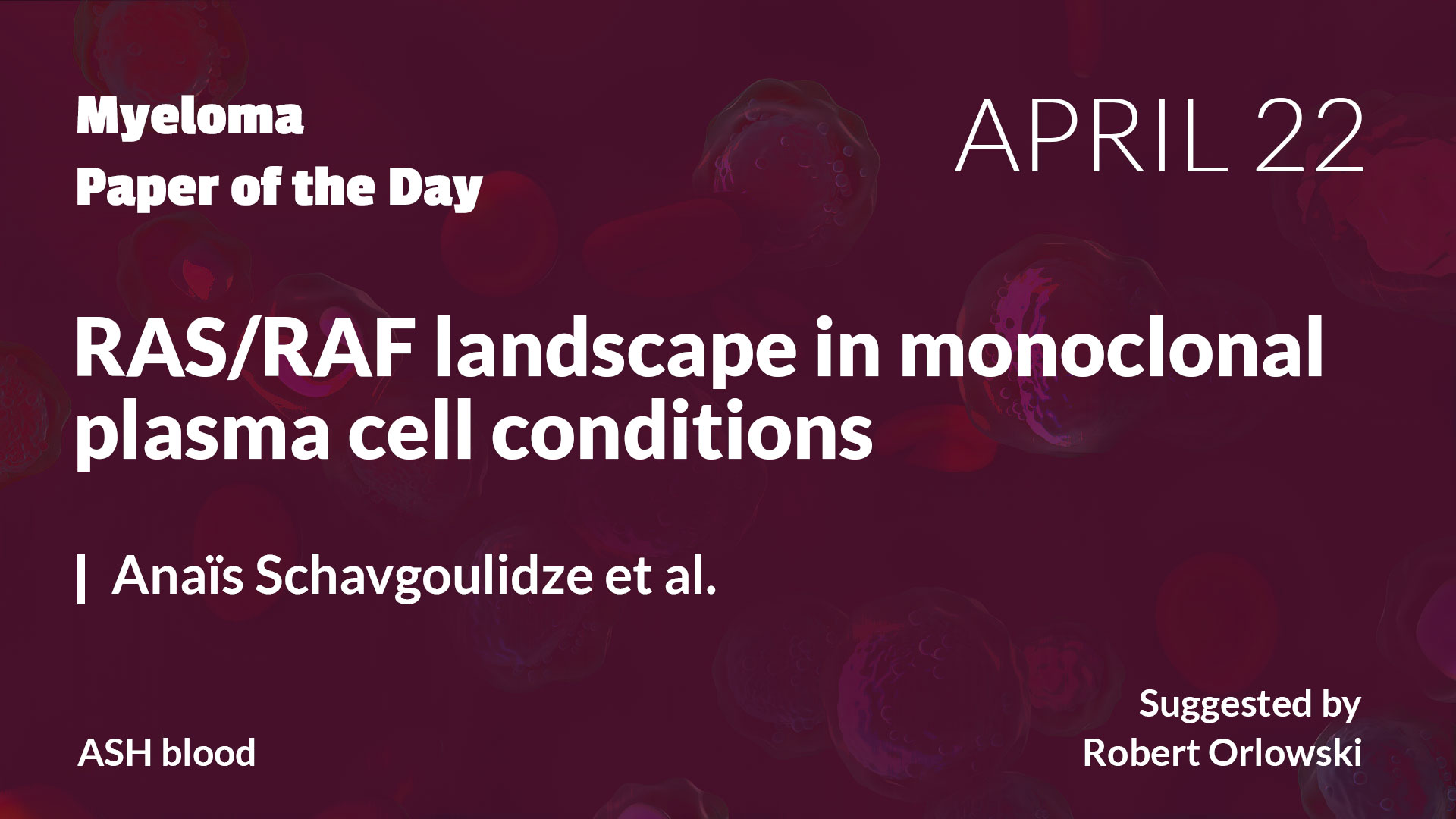 Myeloma Paper of the Day