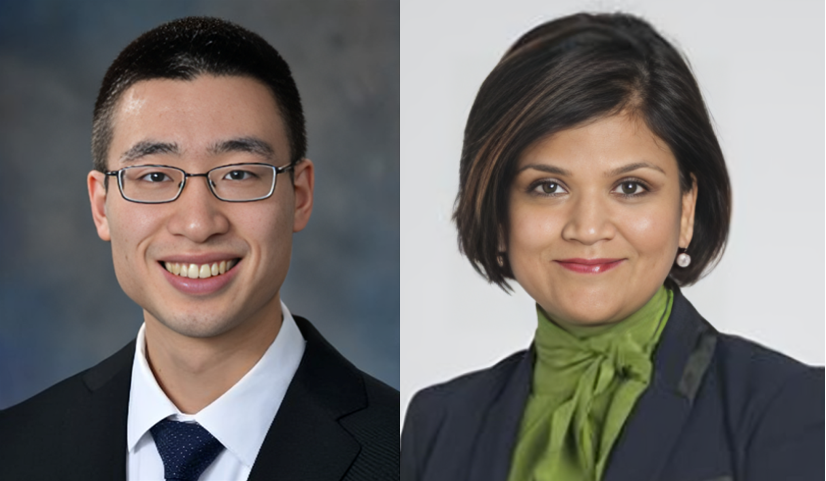 Albert Jang and Shilpa Gupta