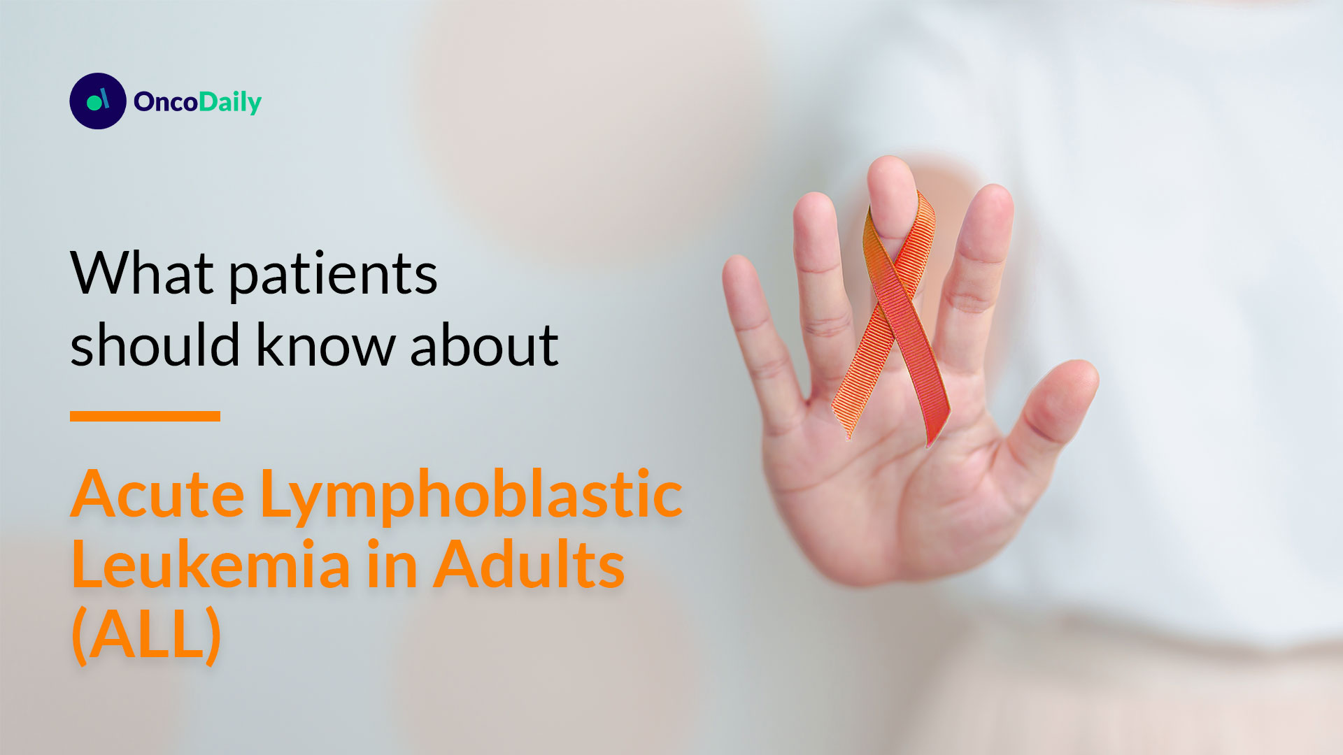 Acute Lymphoblastic Leukemia in Adults