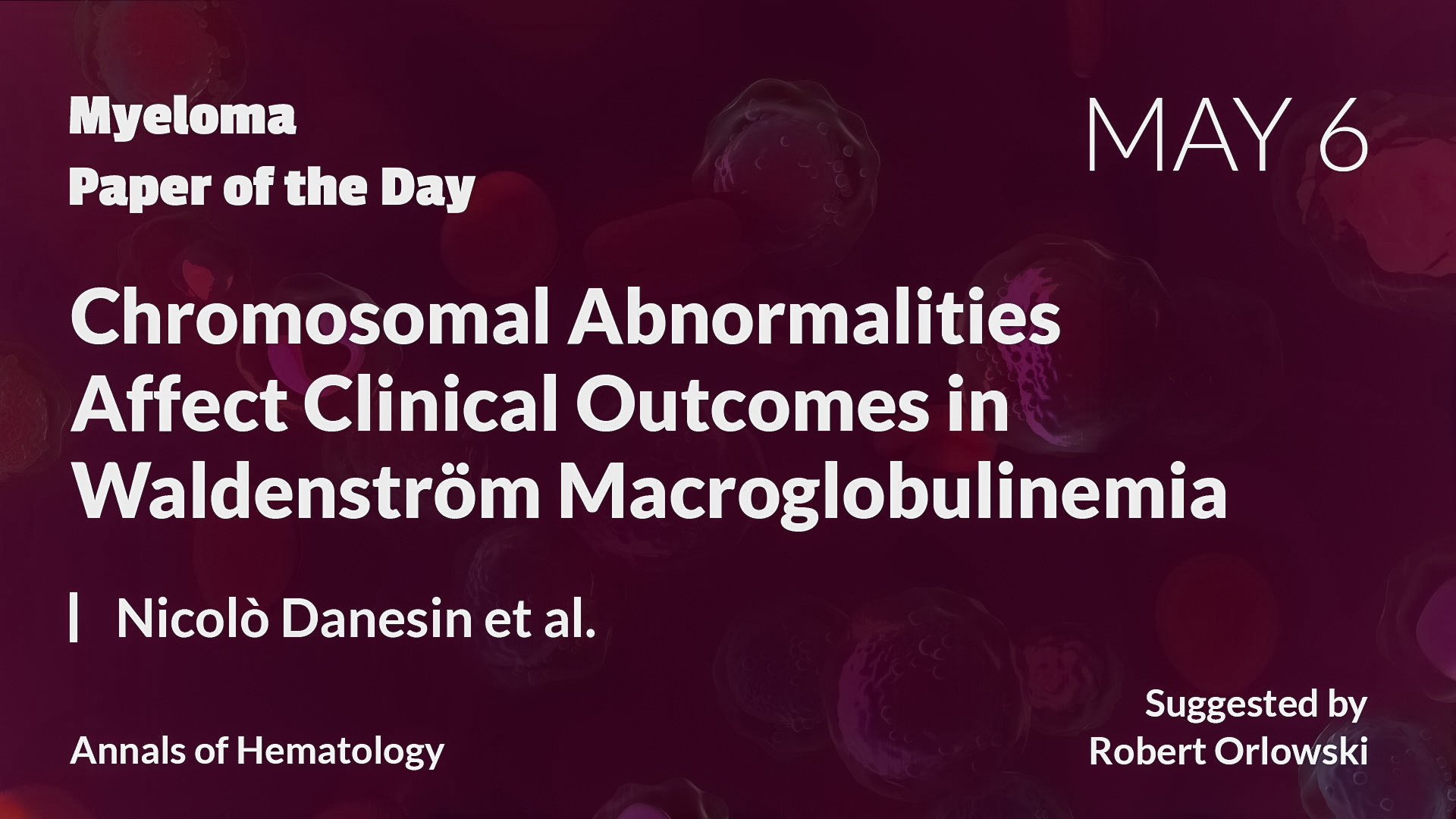 Myeloma Paper of the Day