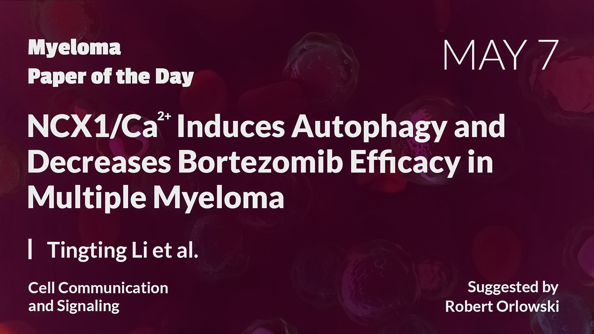 Myeloma Paper of the Day
