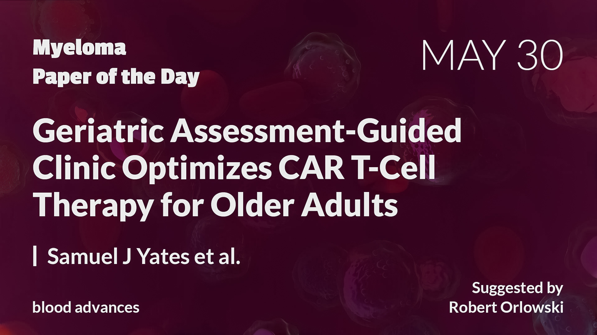 Myeloma Paper of the Day