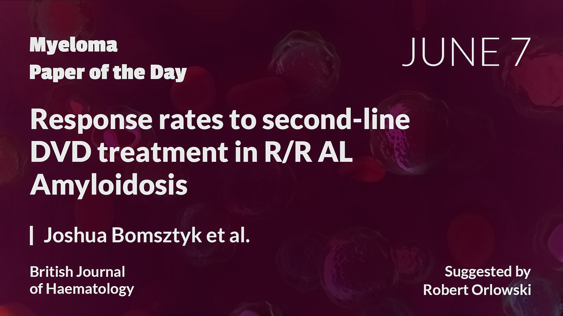Myeloma Paper of the Day