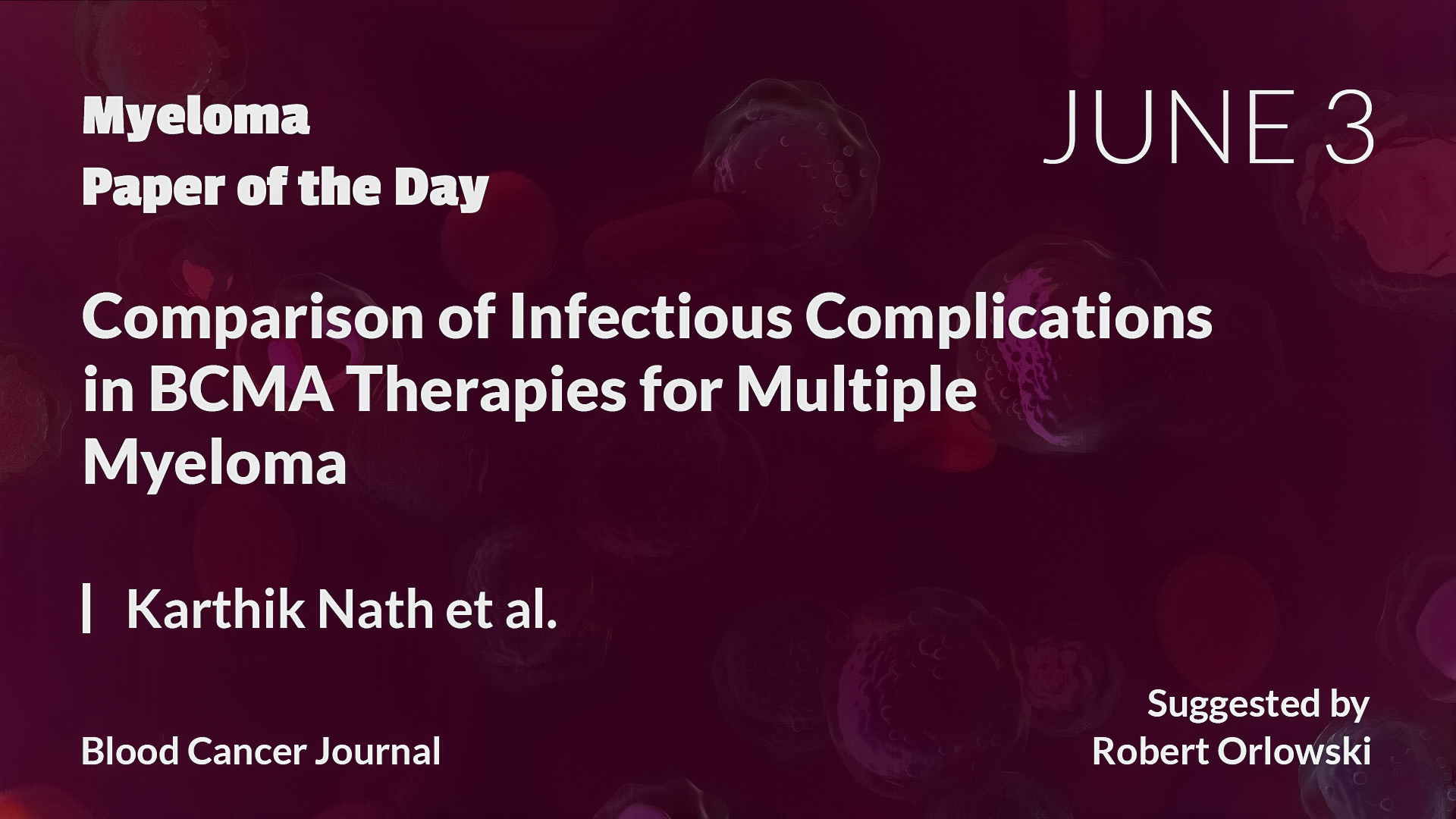 Myeloma Paper of the Day