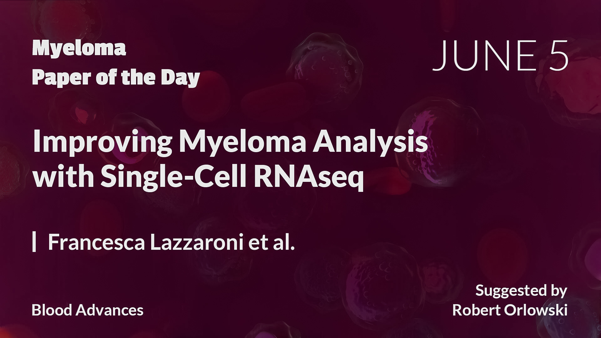 Myeloma Paper of the Day