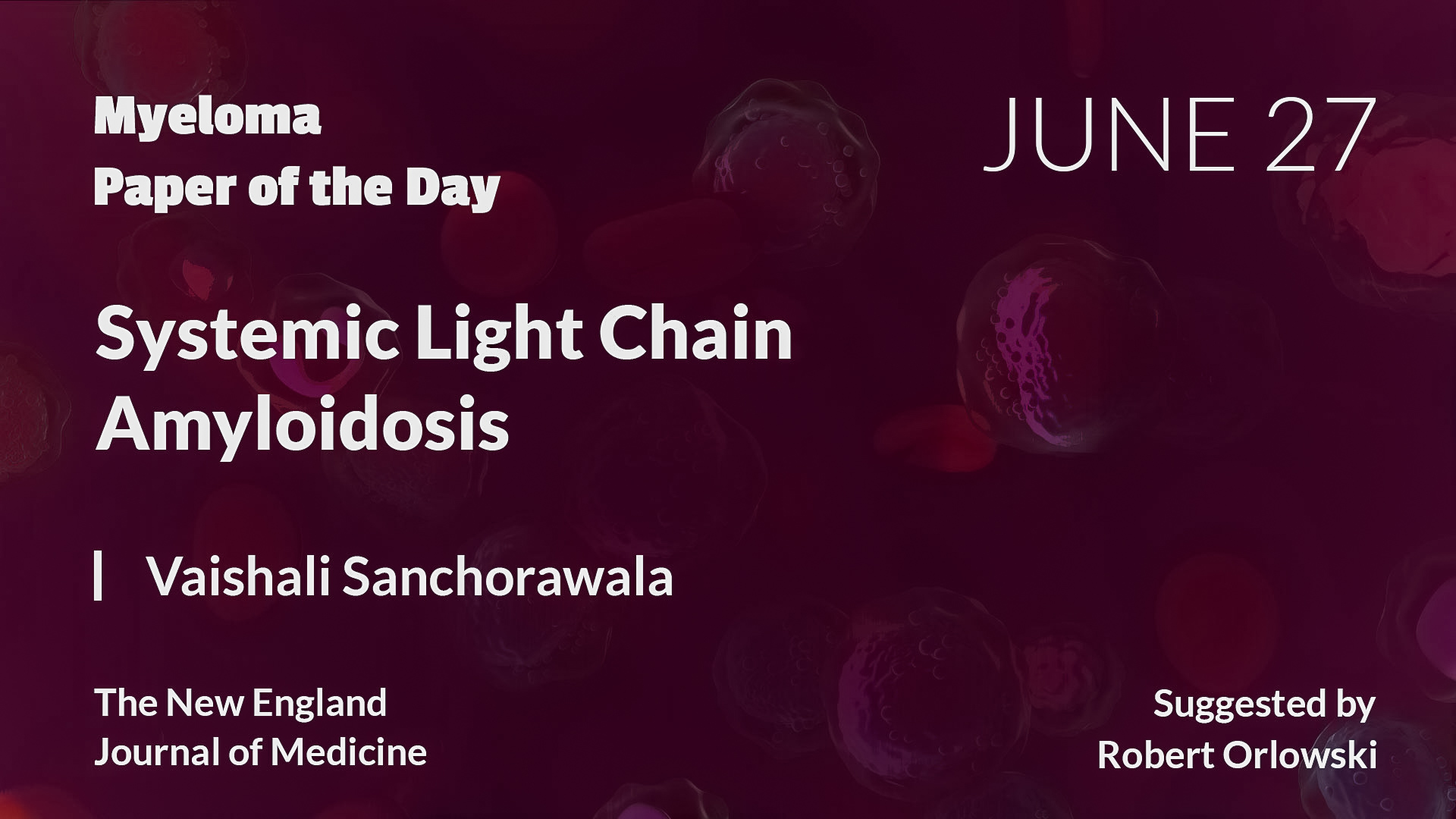 Myeloma Paper of the Day