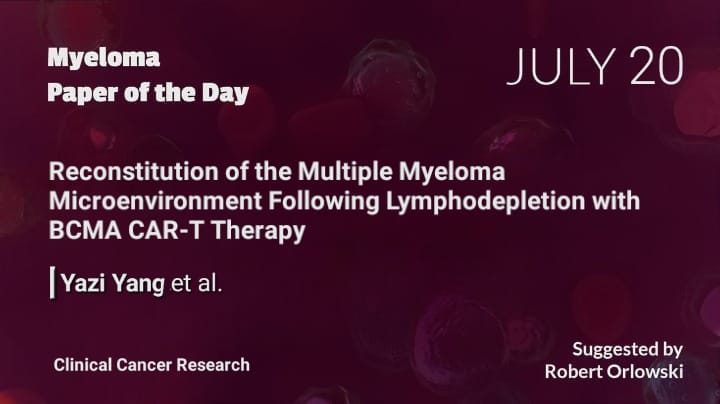 Myeloma Paper of the Day