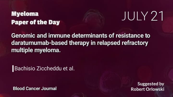 Myeloma Paper of the Day