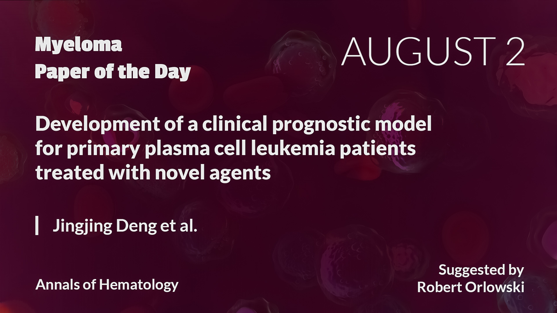 Myeloma Paper of the Day