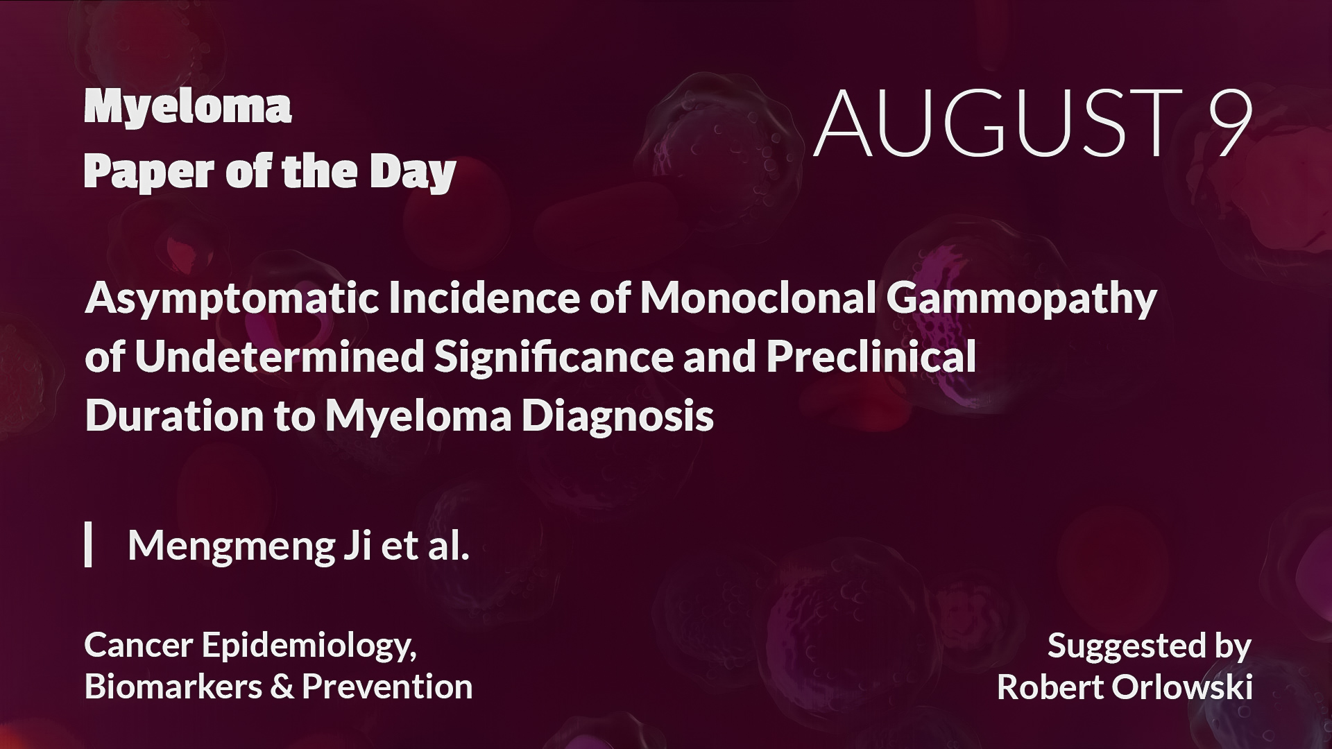 Myeloma Paper of the Day
