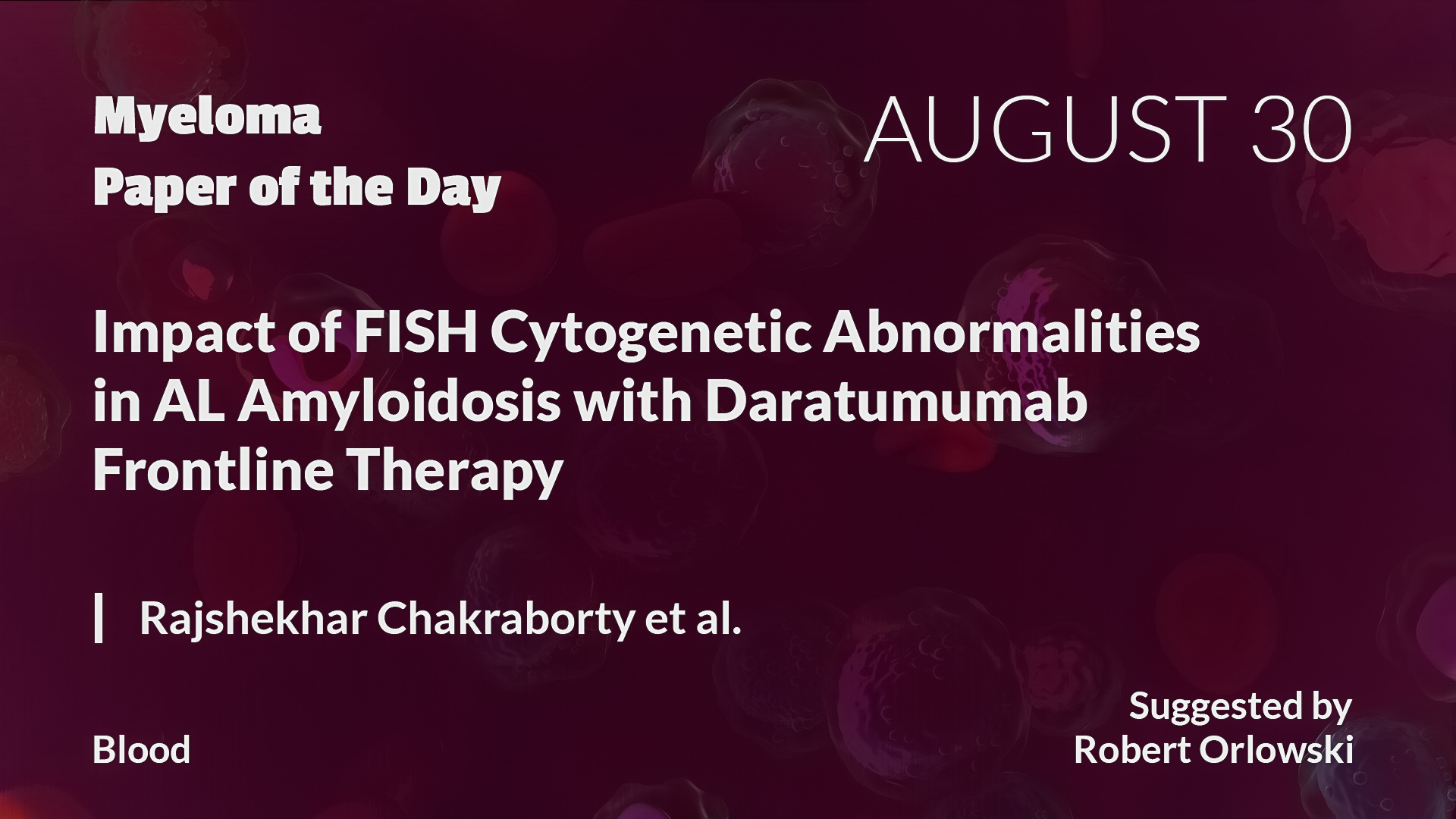 Myeloma Paper of the Day