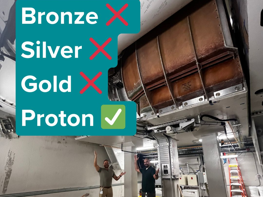 proton radiation therapy machine