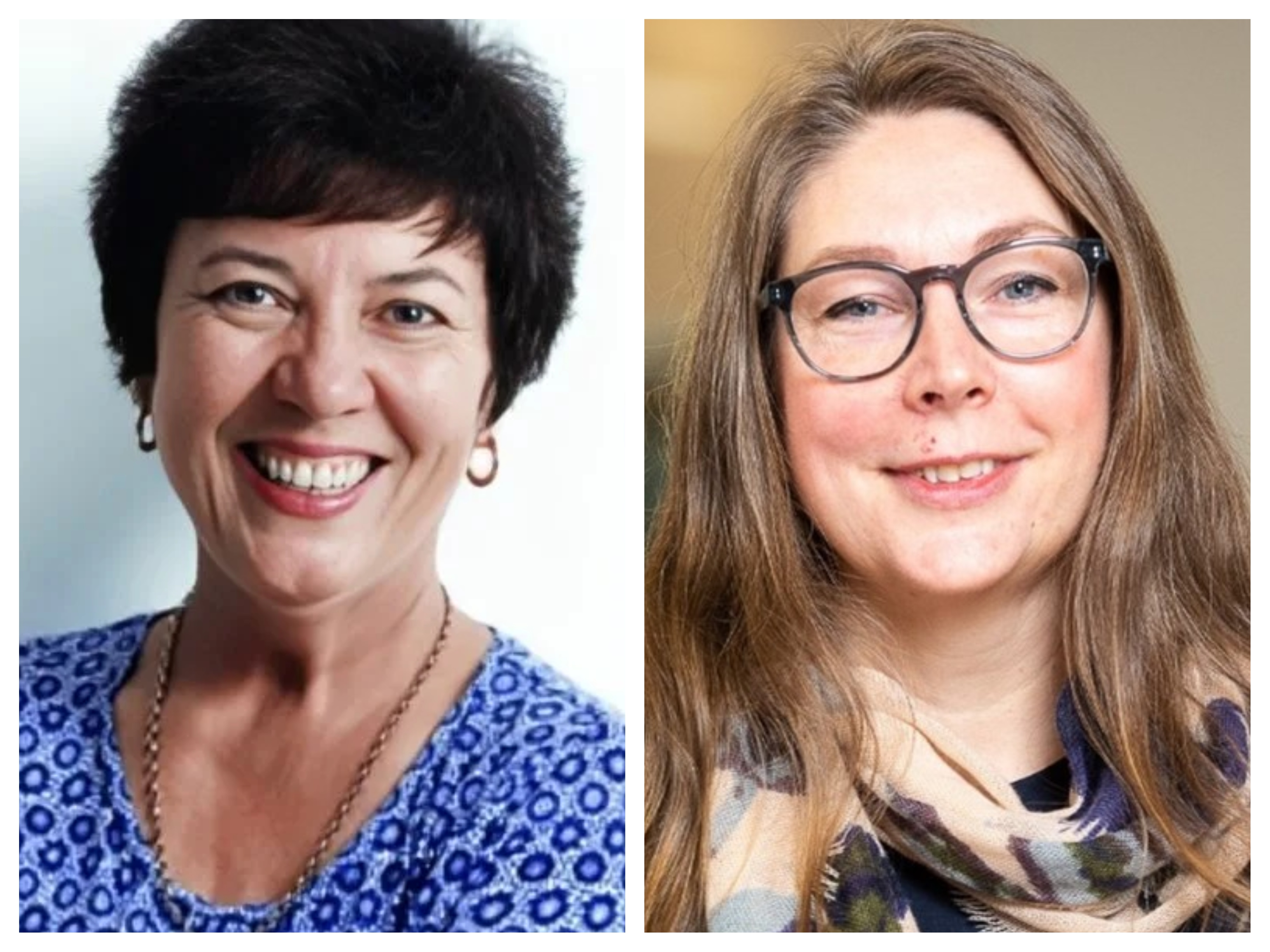 Julie McCrossin, Caroline Wright