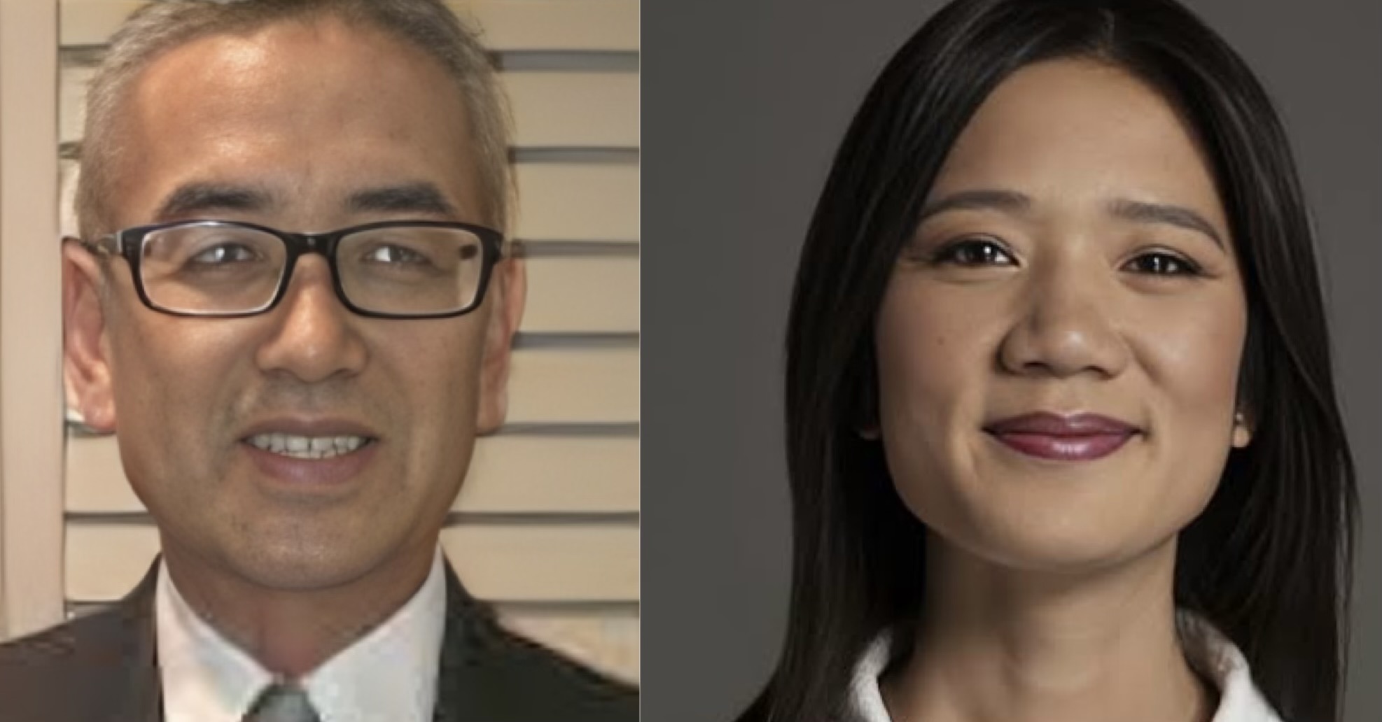 Mark Kageyama and Phuong Ly-Gallagher