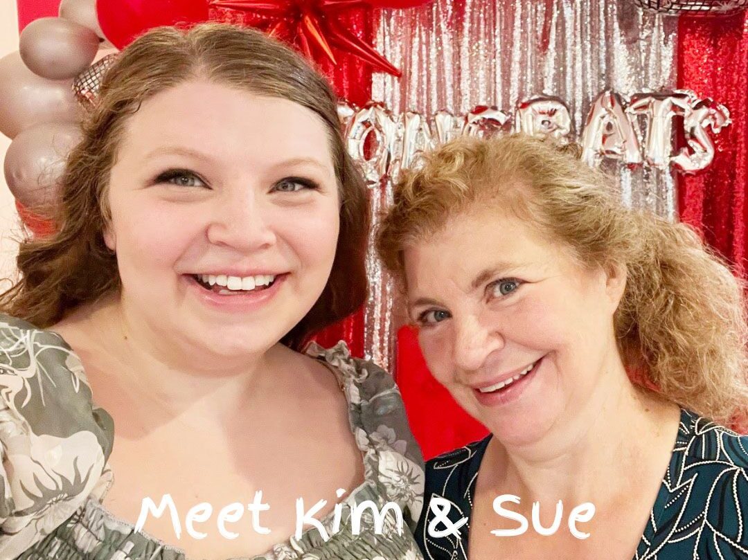 This month's Faces of Hope at the Richi House are Sue and Kim