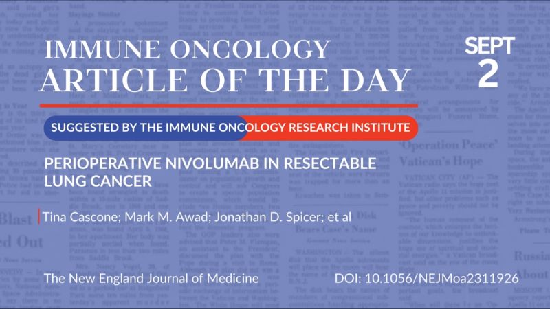 Immune Oncology Research Institute