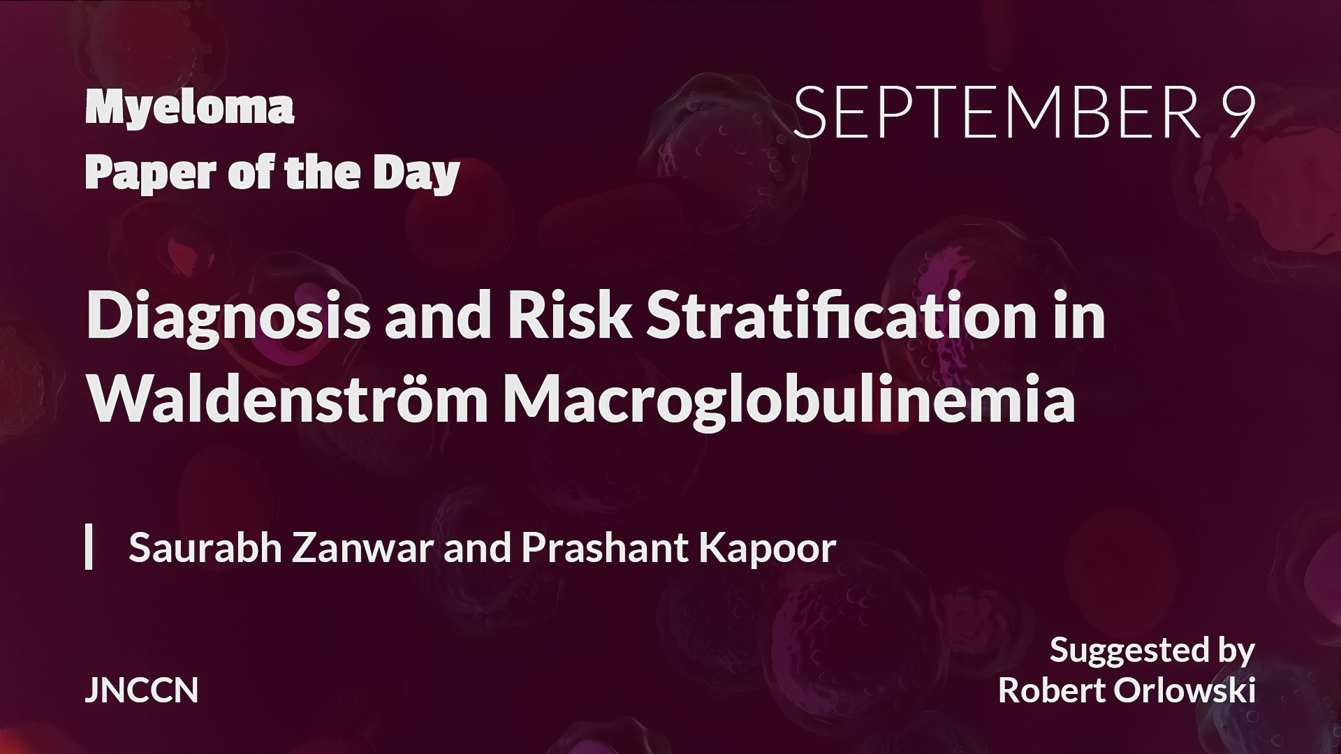 Myeloma Paper of the Day