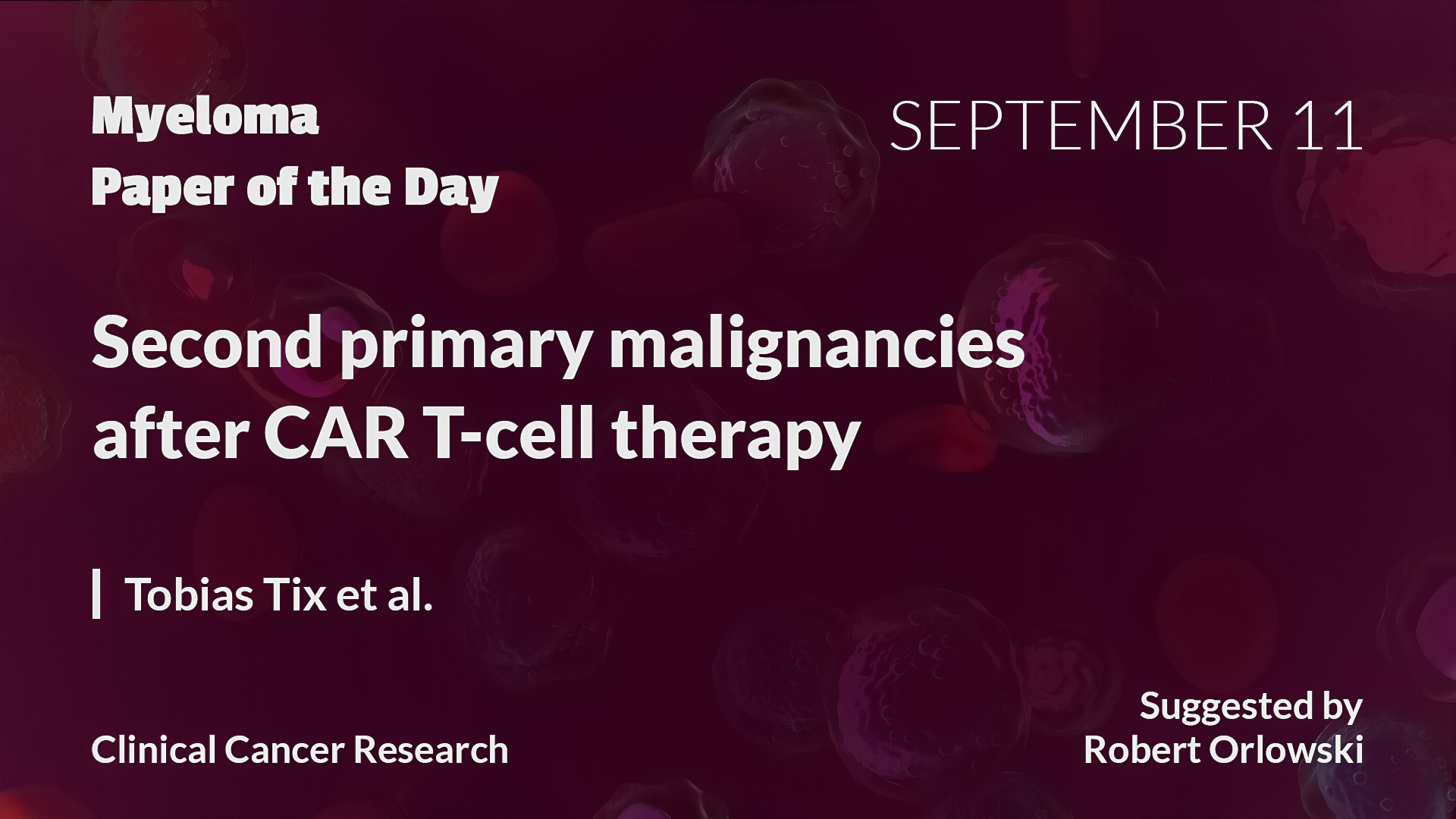 Myeloma Paper of the Day