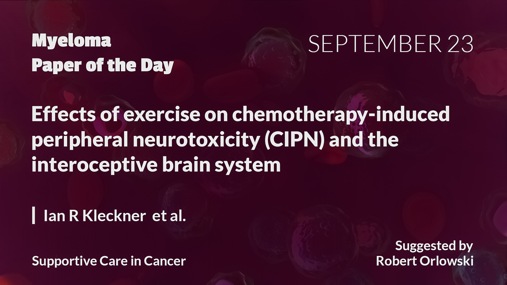 Myeloma Paper of the Day