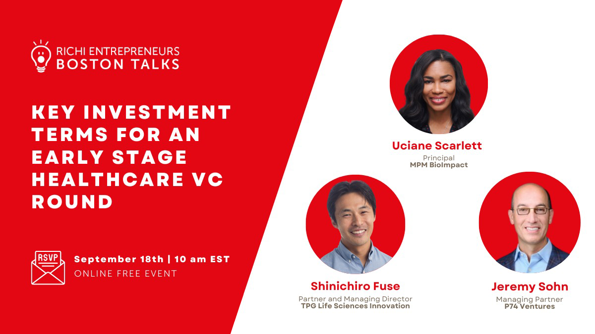 Richi Entrepreneurs' Boston Talk