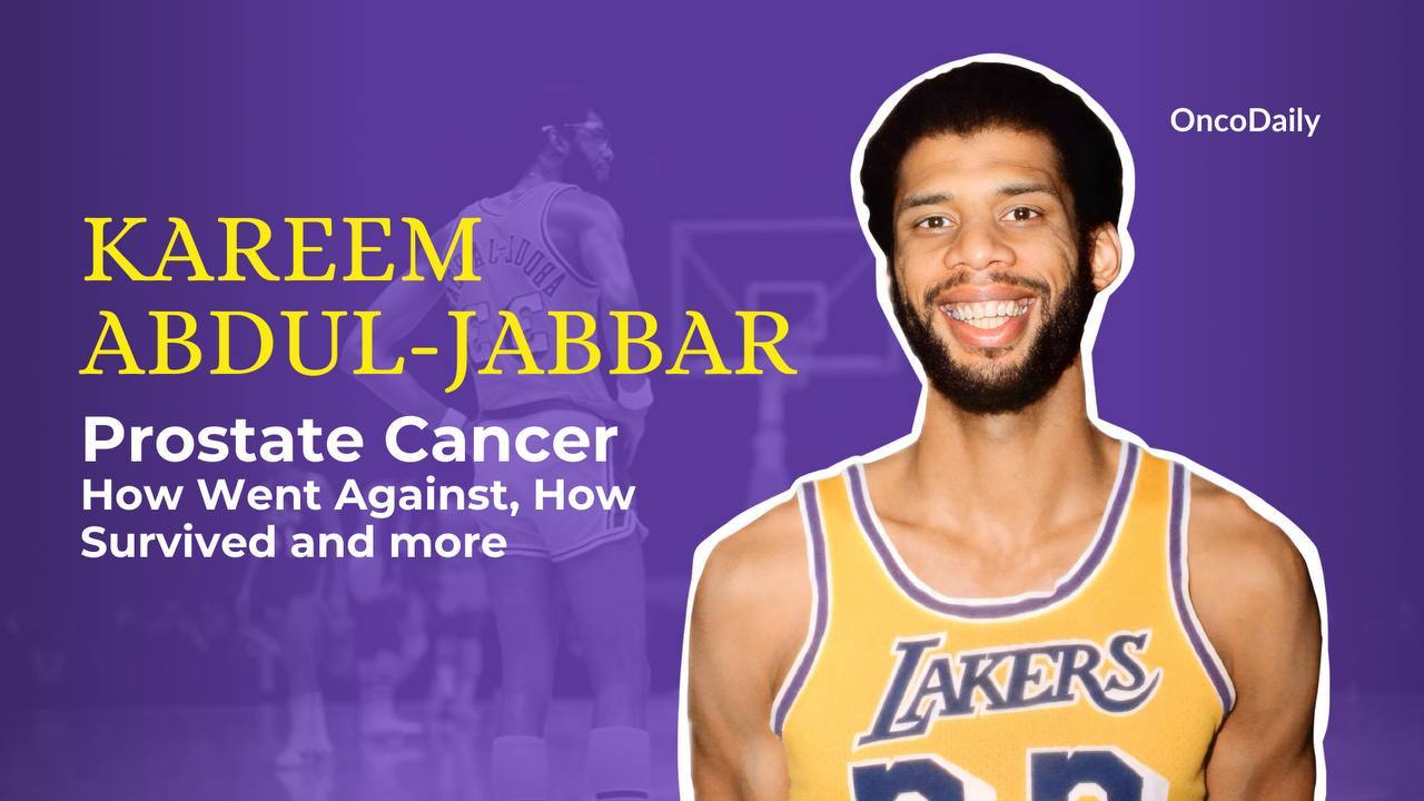 Kareem Abdul-Jabbar prostate Cancer