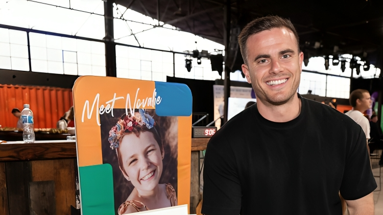 Frank Greeff is raising $1 million dollars to support research at Children's Cancer Institute