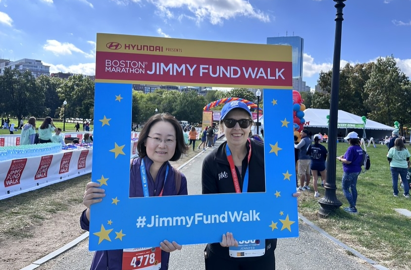 Dana-Farber Zakim Center - Grateful to all who've supported Team Zakim at Jimmy Fund Walk