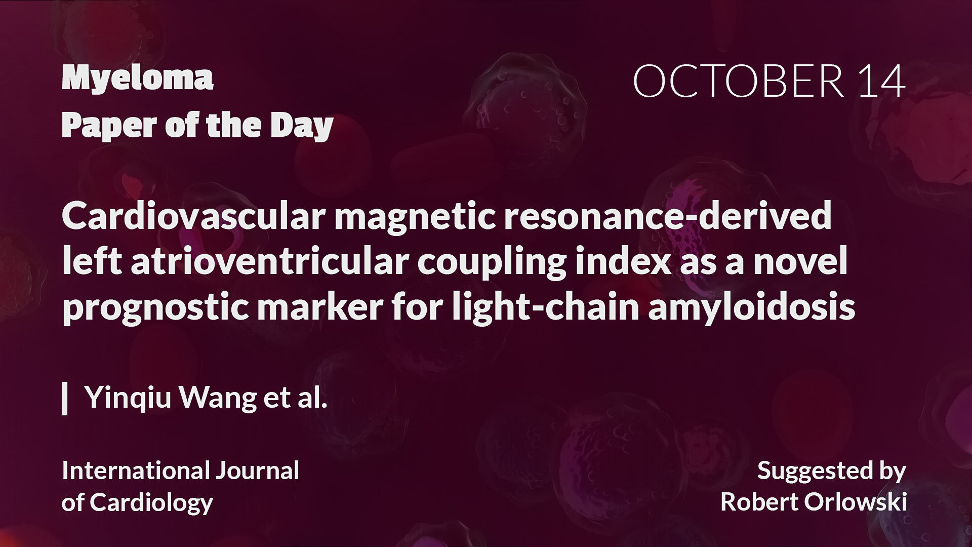 Myeloma Paper of the Day