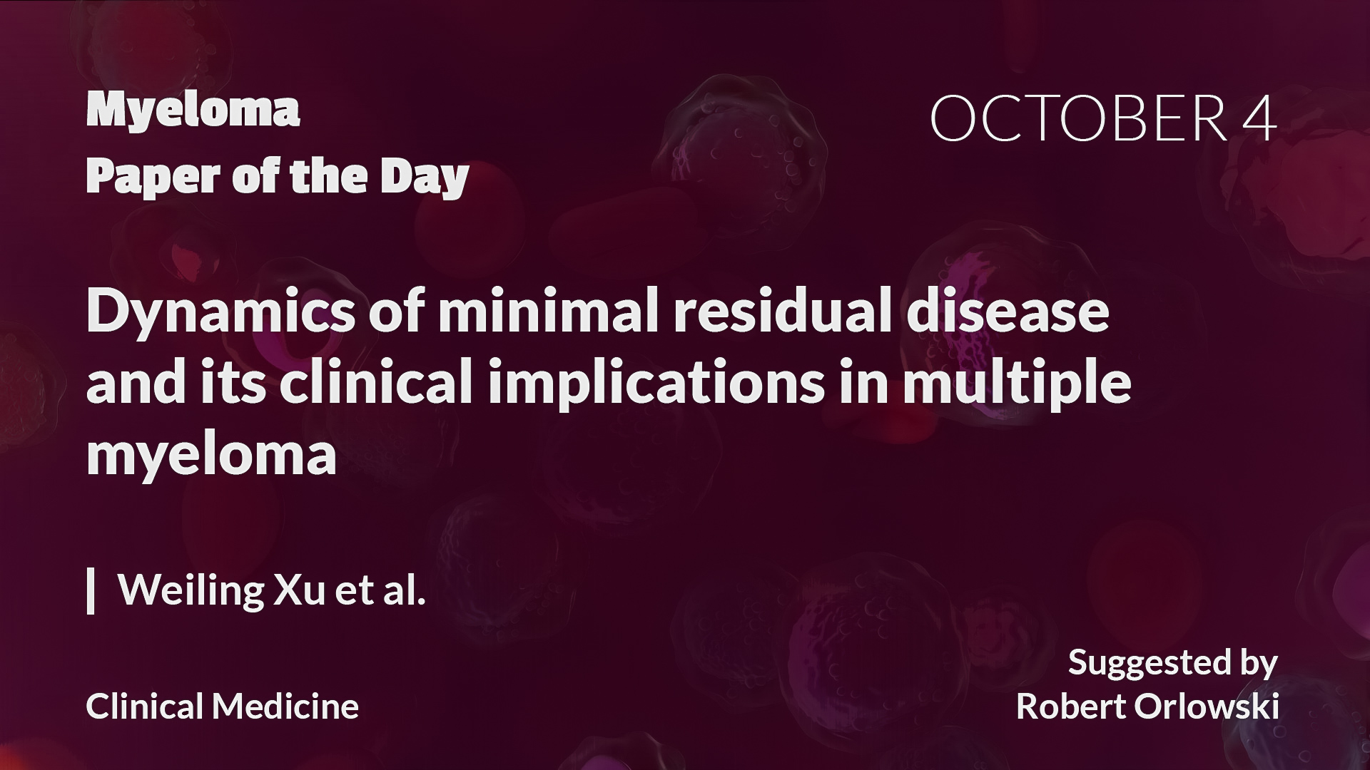 Myeloma Paper of the Day