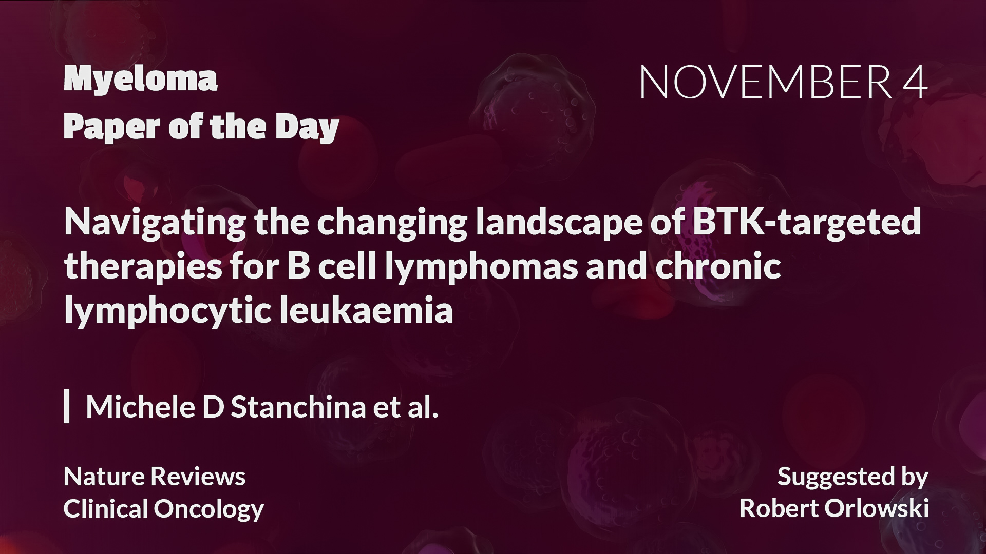 Myeloma Paper of the Day