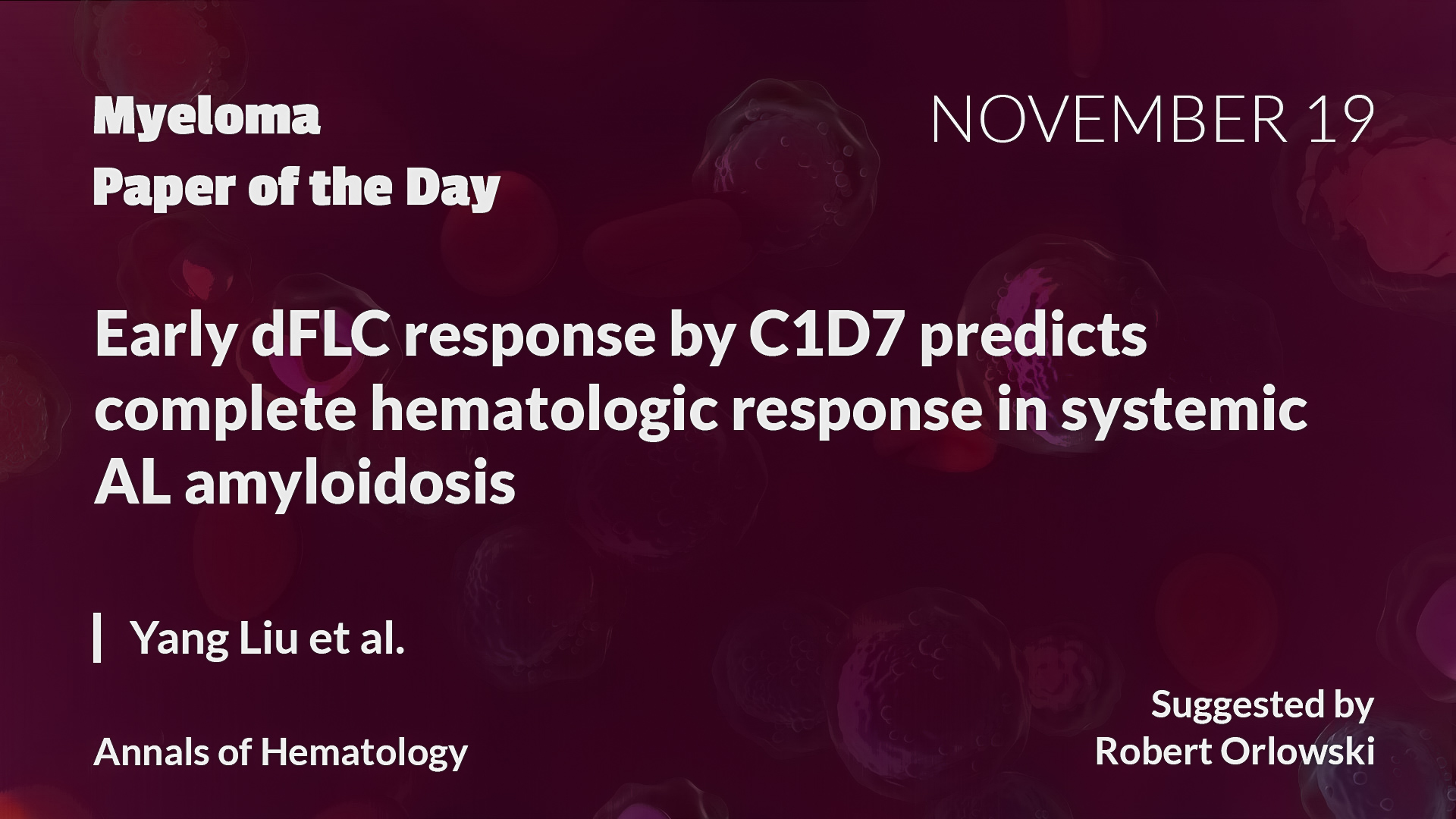 Myeloma Paper of the Day