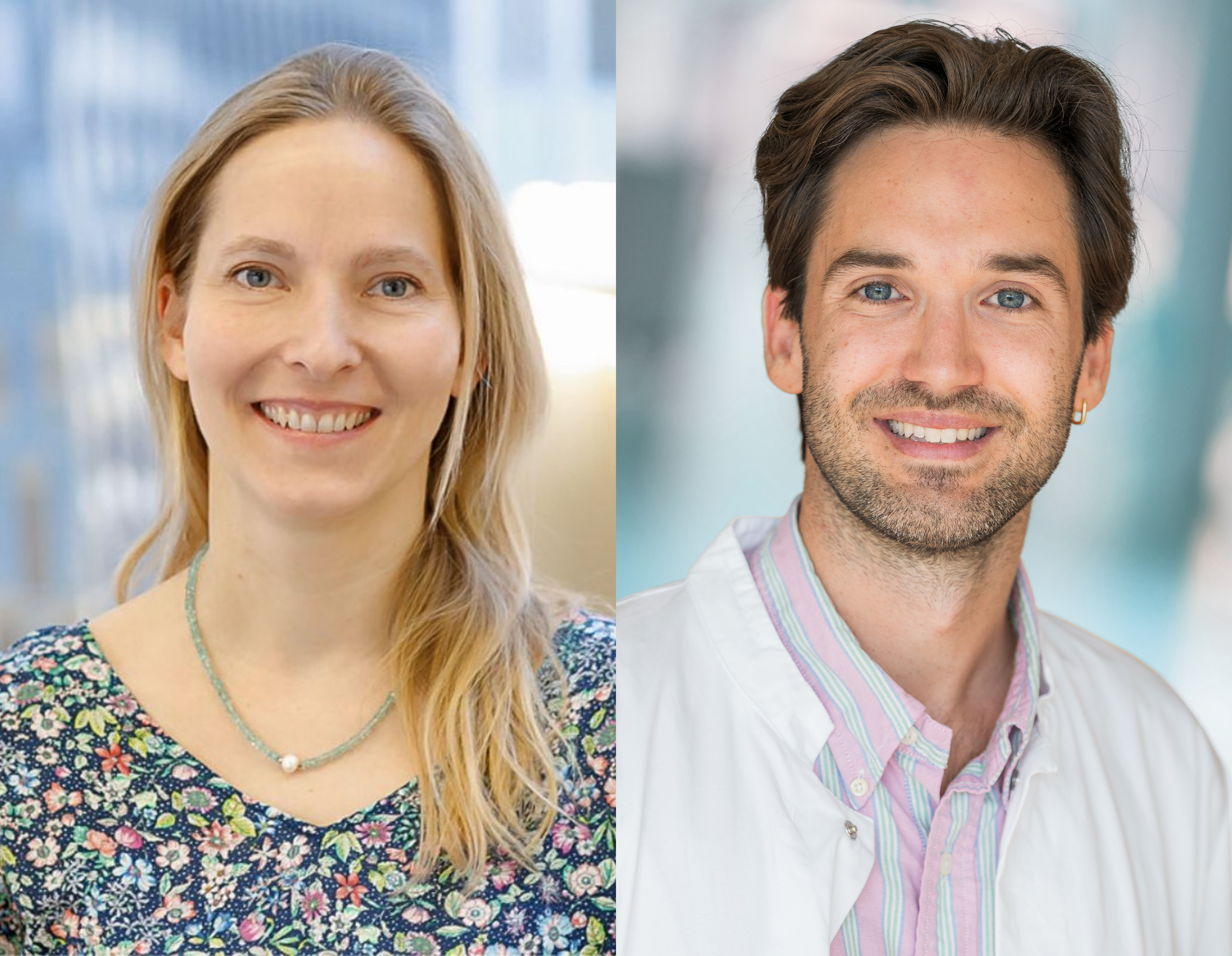 Robin Reschke and Jessica Hassel