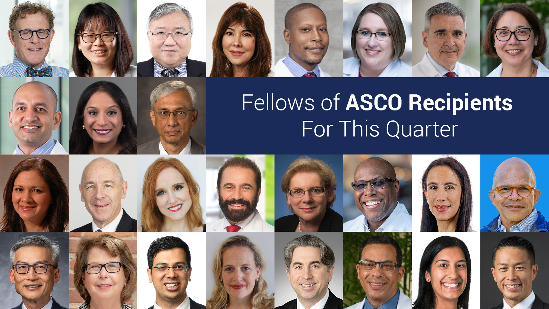 Fellows of ASCO (FASCO) Recipients