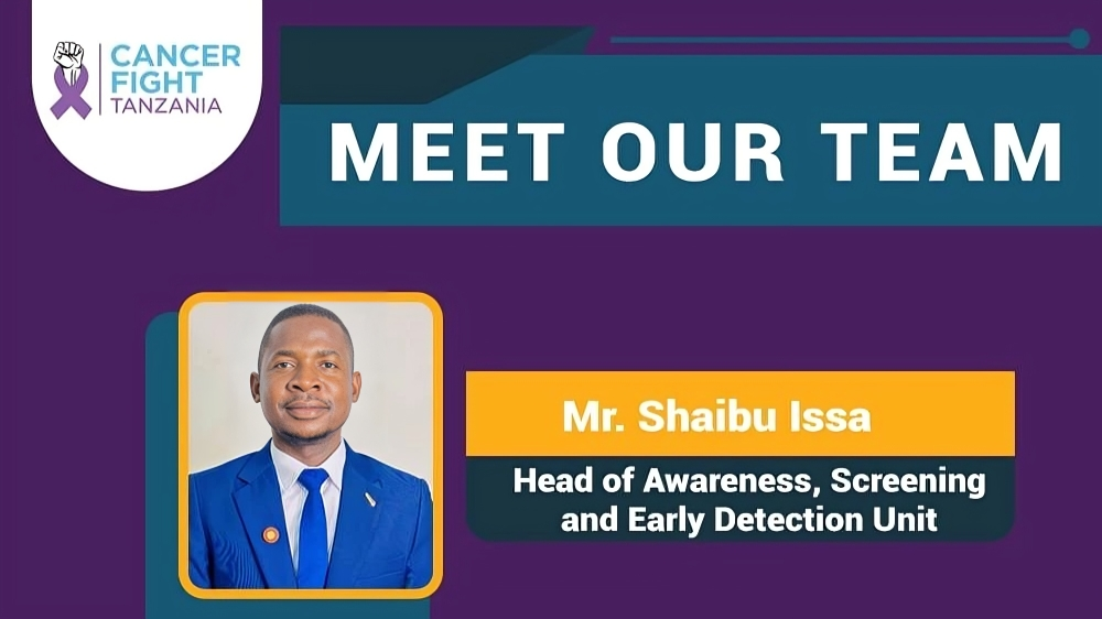 Shaibu Issa Cancer Fight Tanzania