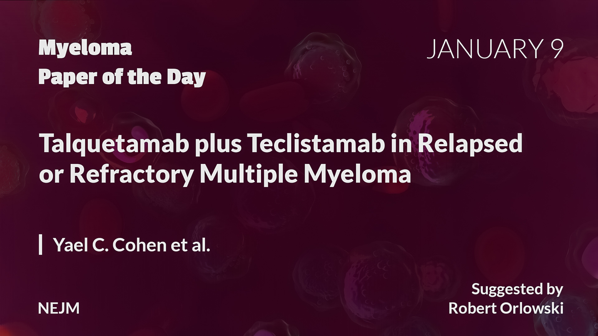 Myeloma Paper of the Day