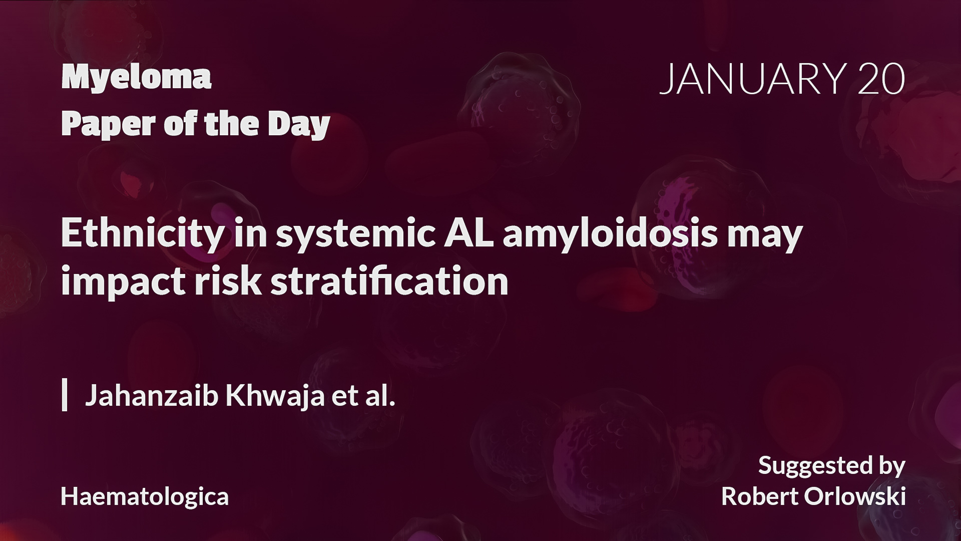 Myeloma Paper of the Day