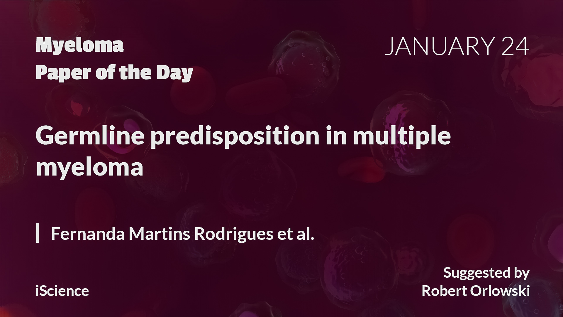 Myeloma Paper of the Day