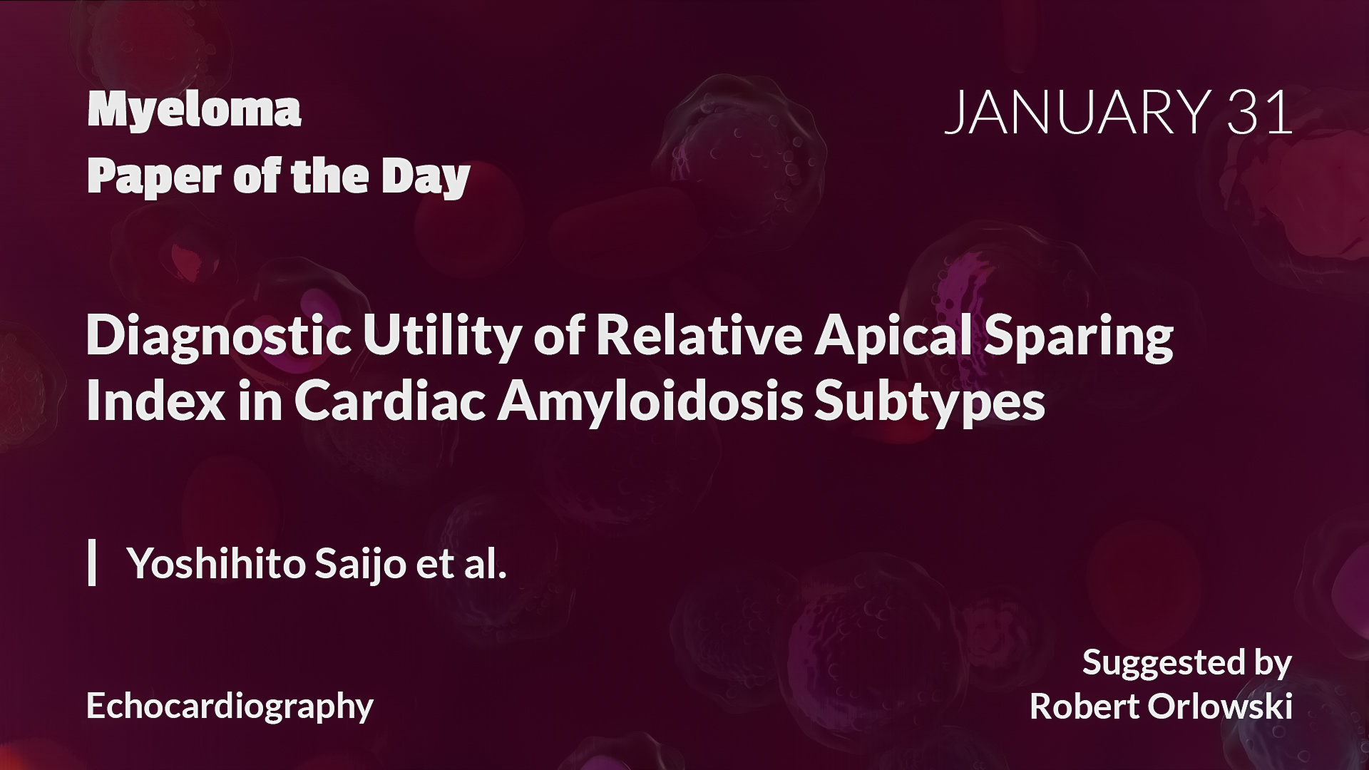 Myeloma Paper of the Day