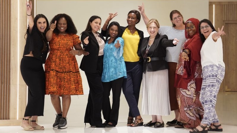 A remarkable group of women working in cancer care as part of C/Can’s LPWO - City Cancer Challenge