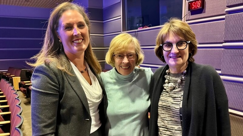 Karen Knudsen: Privileged give the "Breakthroughs in Cancer" lecture at Stanford Cancer Institute