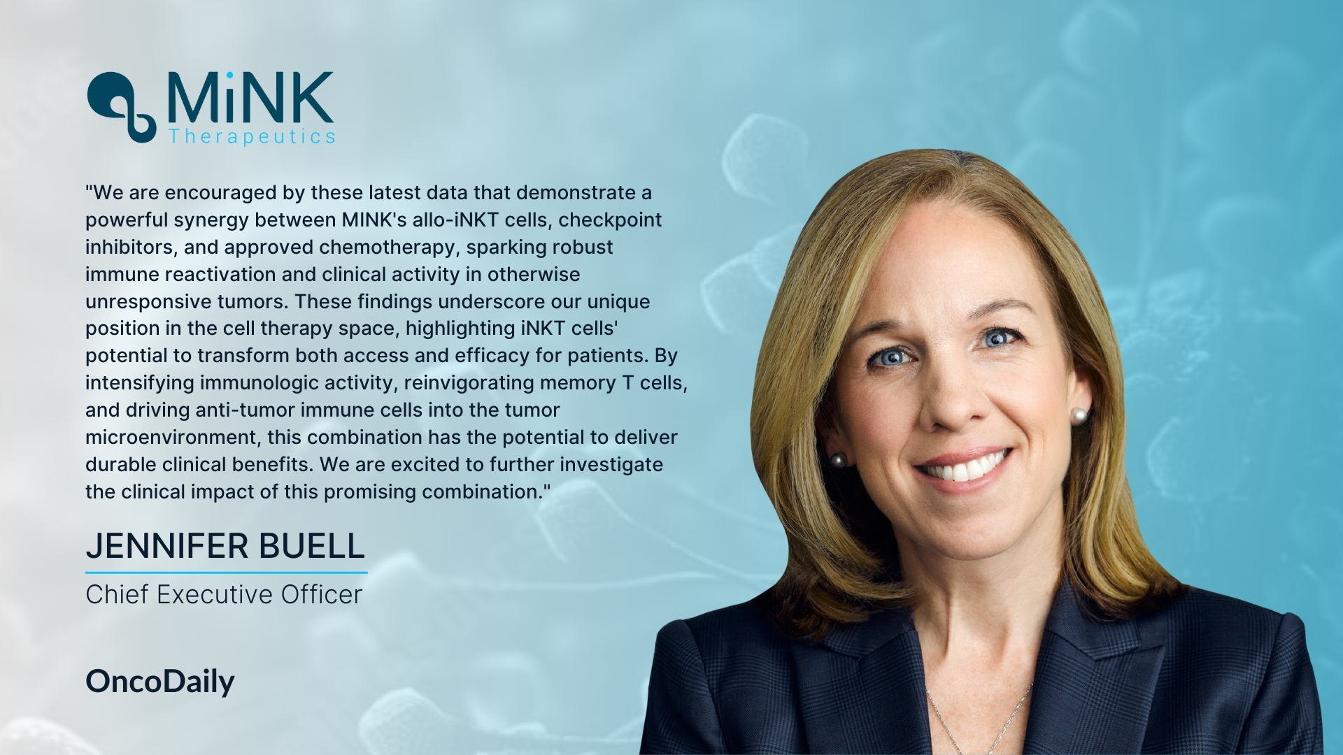 The powerful synergy between MiNK’s allo-iNKT cells and chemotherapy in Gastric Cancer - MiNK Therapeutics
