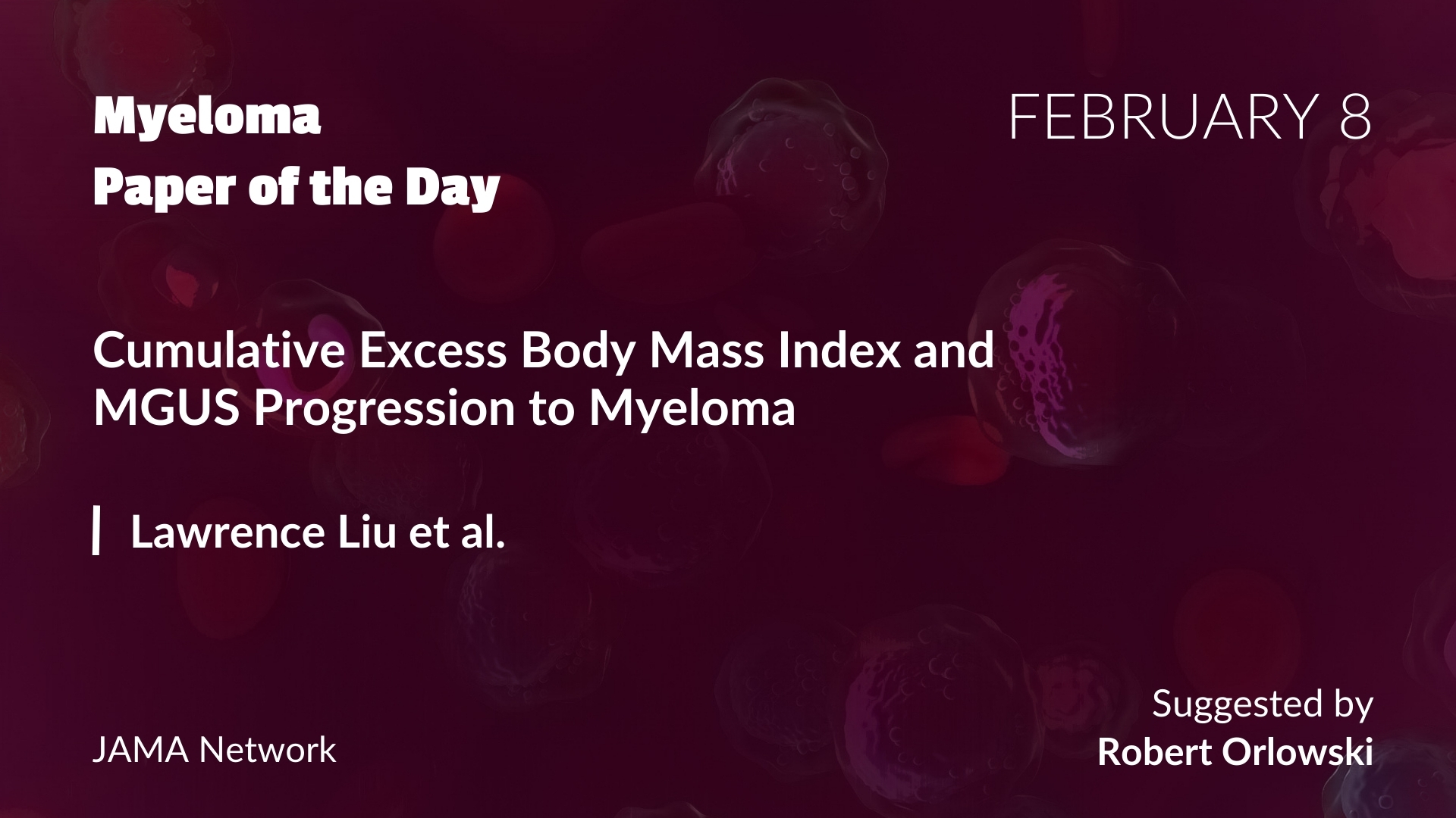 Myeloma Paper of the Day