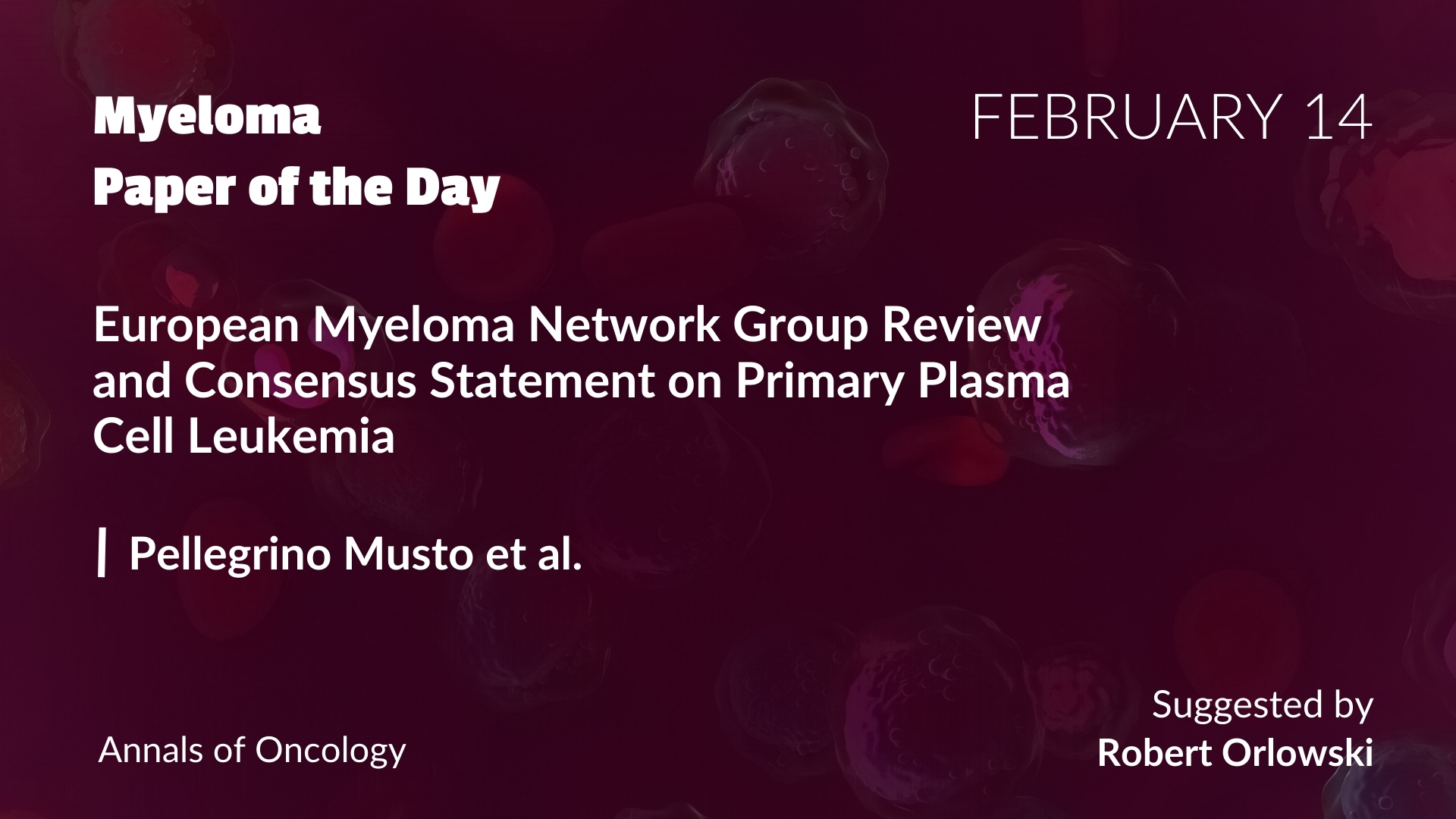 Myeloma Paper of the Day