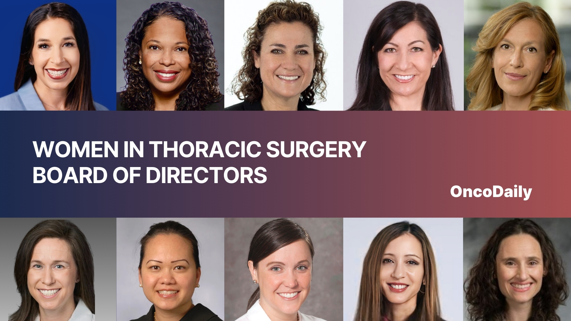 Women in Thoracic Surgery