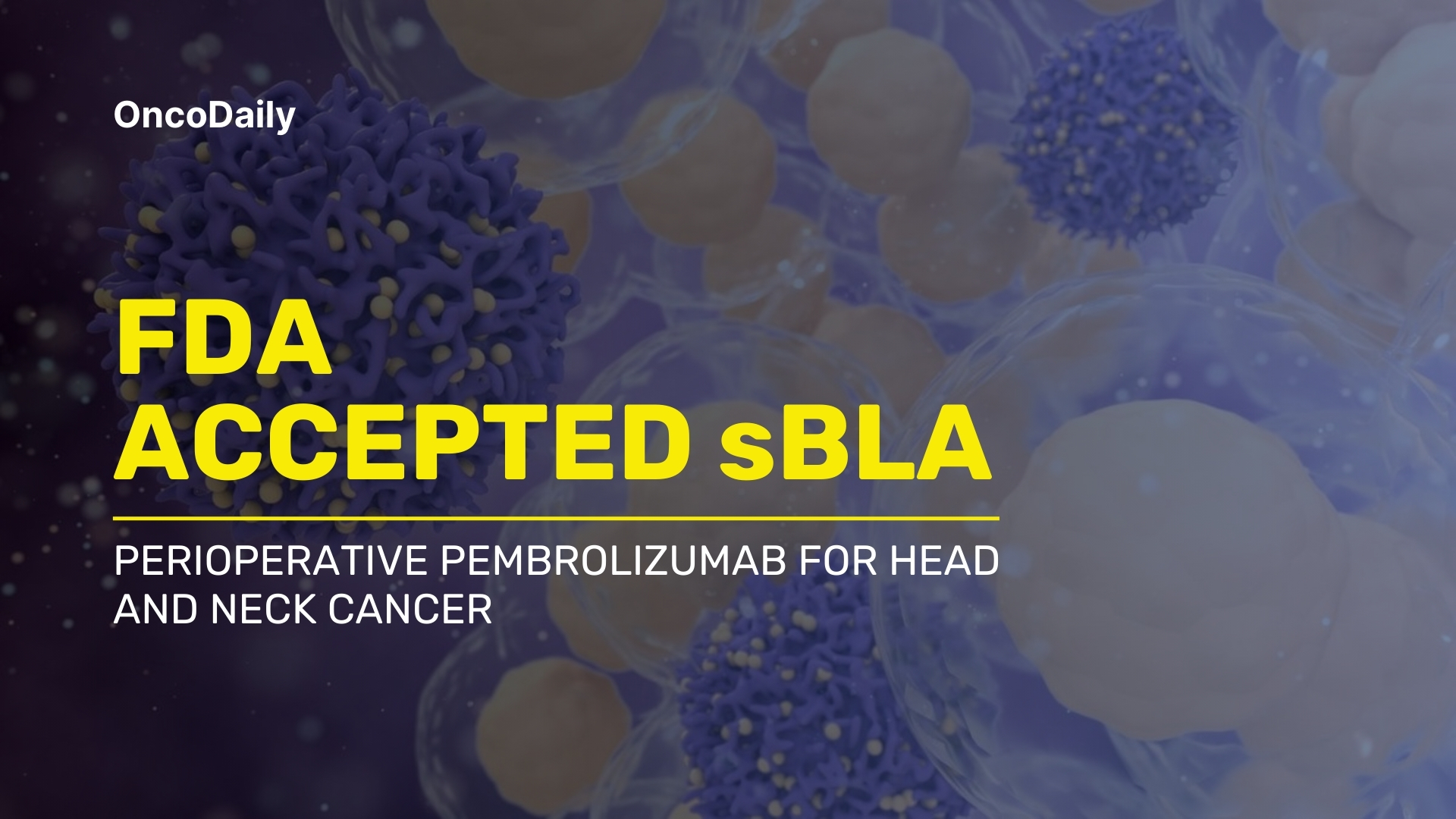 pembrolizumab sBLA FDA approval